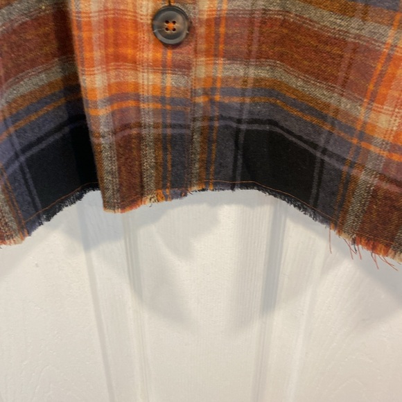 NWT Democracy Button Down Plaid Shirt Size Large - Picture 4 of 4